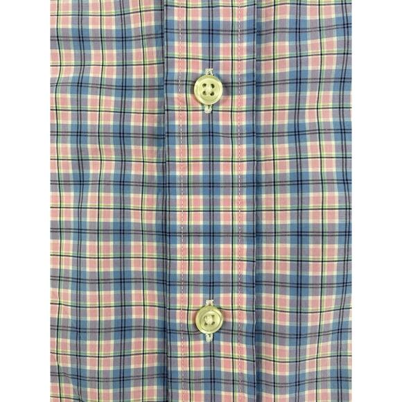 Ralph Lauren Button Down Shirts Mens XXL Blue Plaid Multi Long Sleeve “Read” - Picture 6 of 16